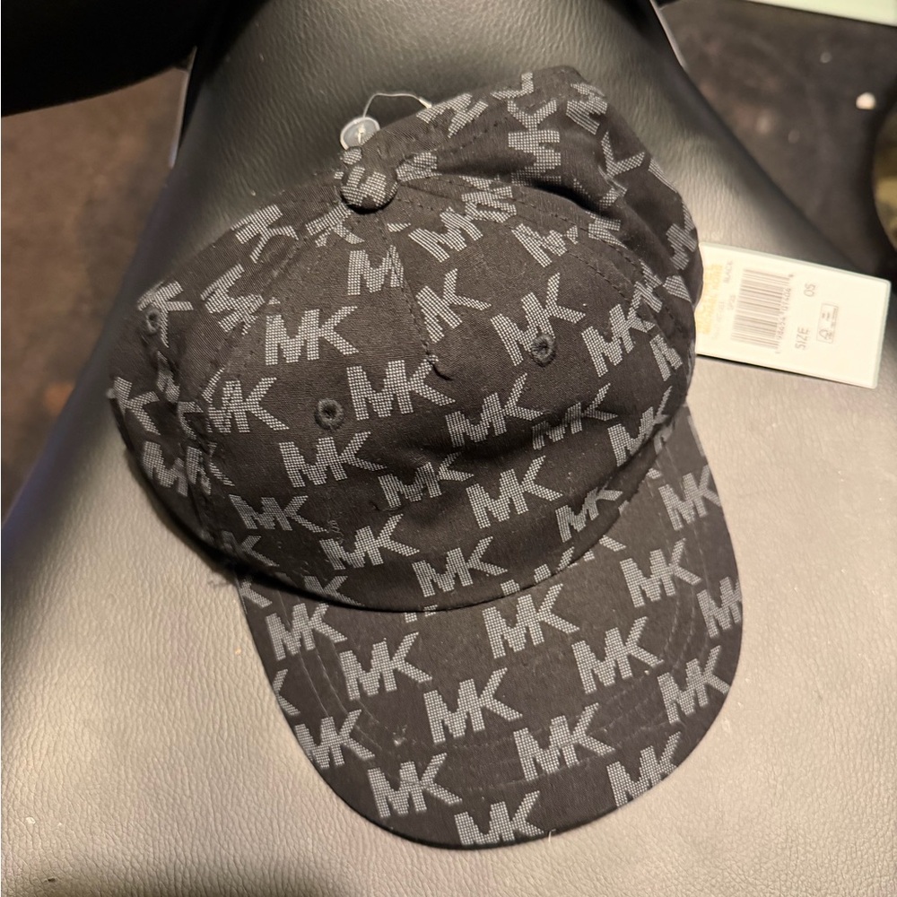 Michael Kors Monogram Black and Gray Cap
